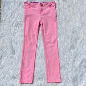 Girls Old Navy jeans, pink jeans, youth 6